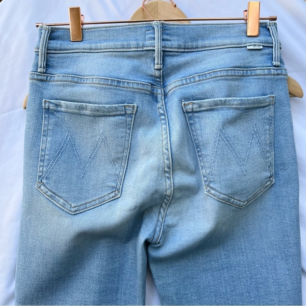 MOTHER | THE INSIDER CROP STEP FRAY IN LIMITED EDITION HIGH WAIST FRAYED SIZE 29 - Picture 9 of 10